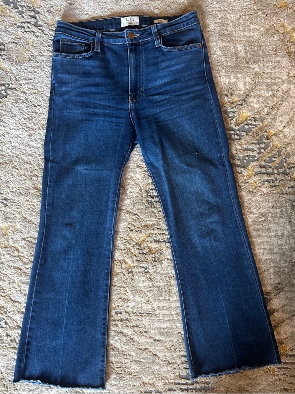 Dark Indigo Bootcut Jeans - LTJ